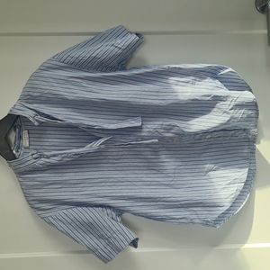 Sandro blue stripes shirt